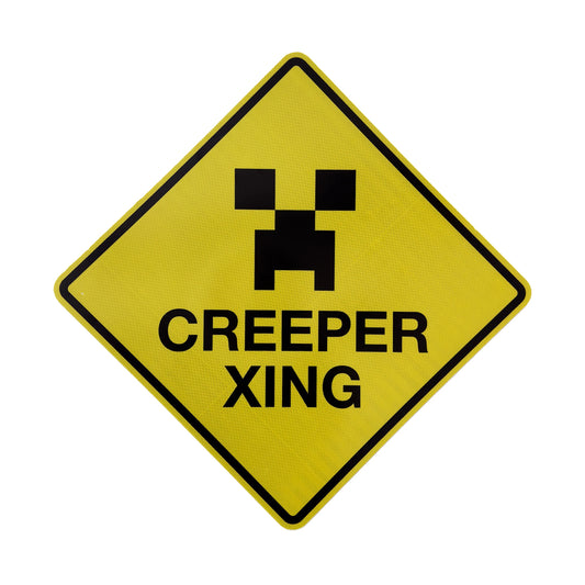 Creeper Crossing Streetsign