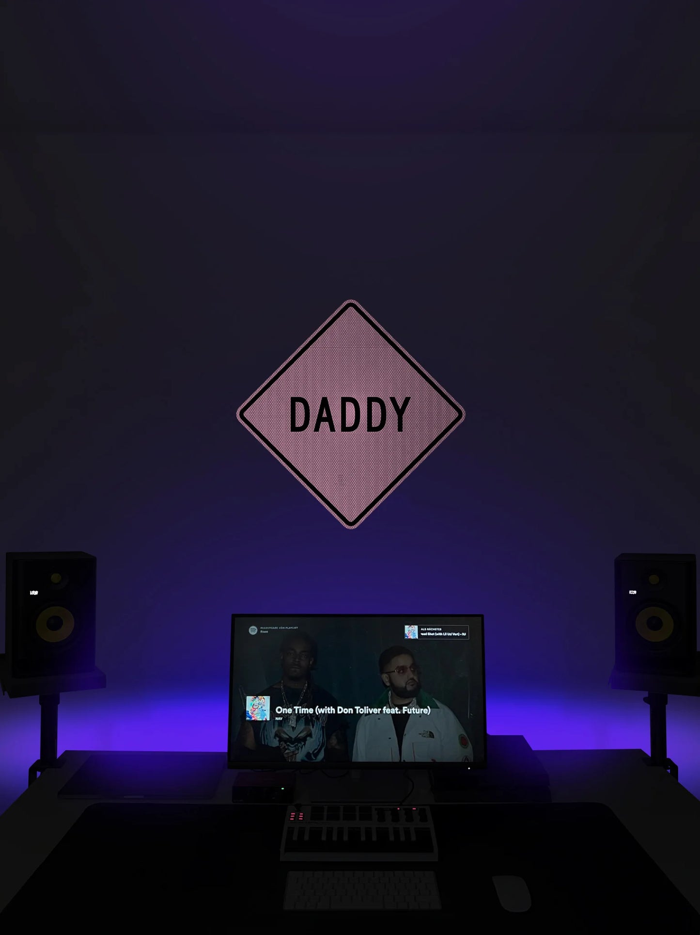 Daddy Streetsign