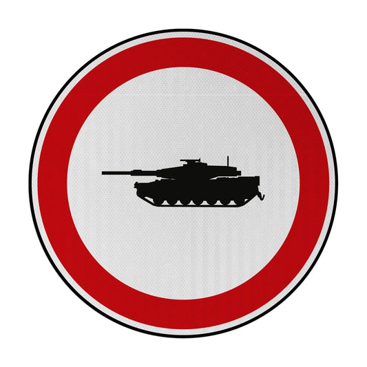 Leopard 2 Streetsign