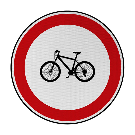 Mountainbike Streetsign
