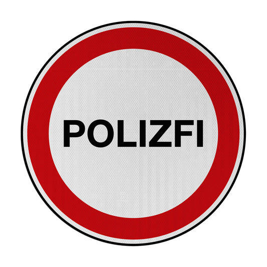 Polizfi Streetsign