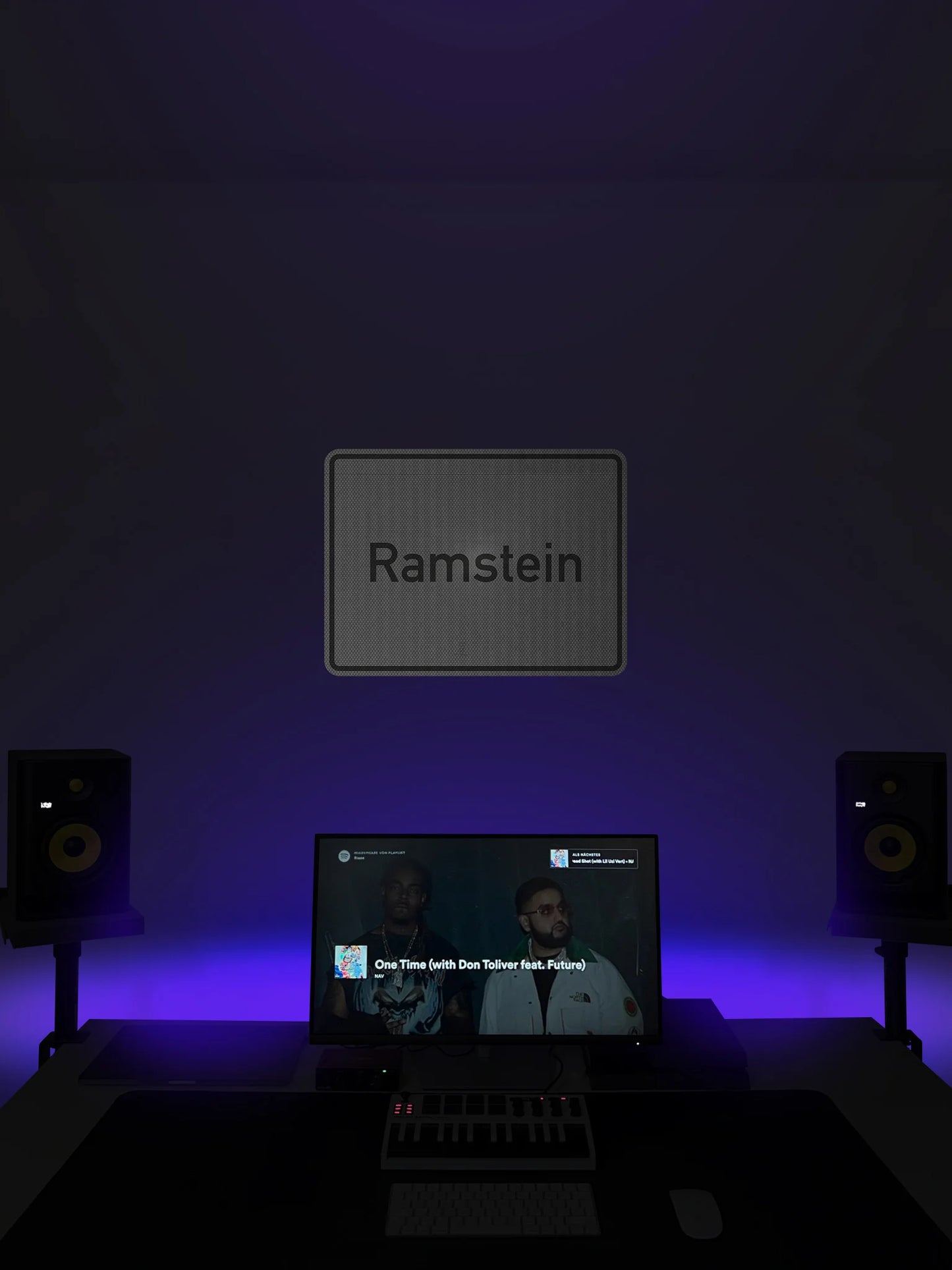 Ramstein Street Sign