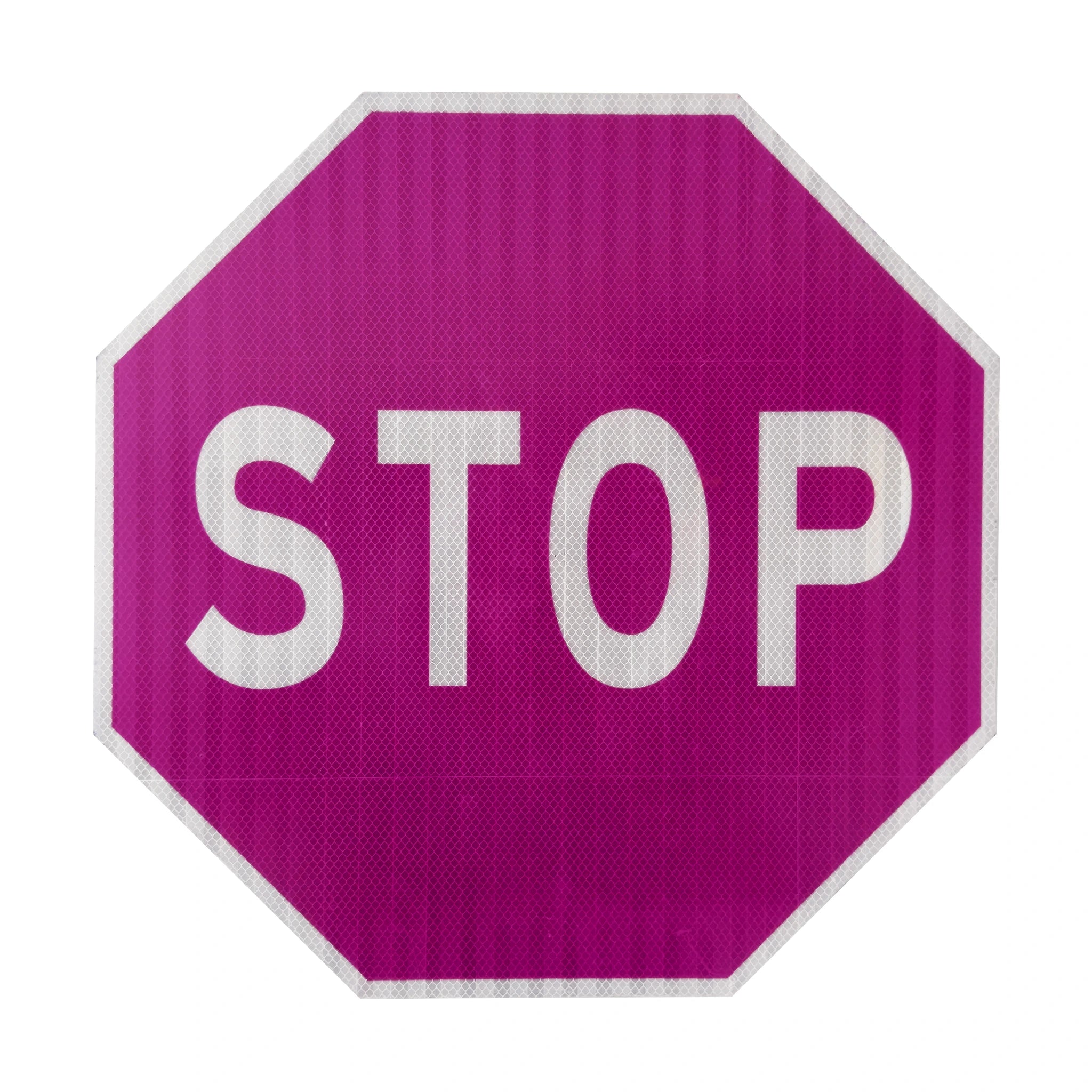 Pink Stopsign Signed
