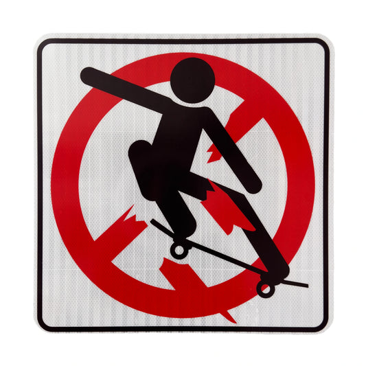 Skater Break-out Streetsign