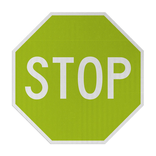 Lime Stopsign