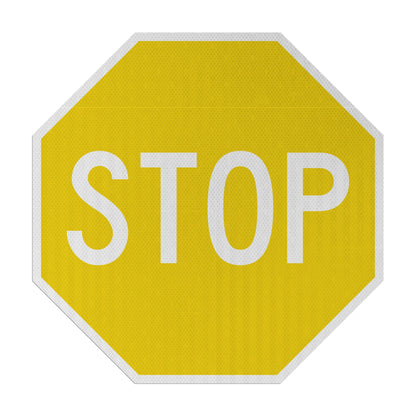 Yellow Stopsign