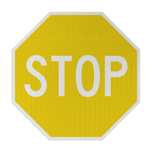 Yellow Stopsign