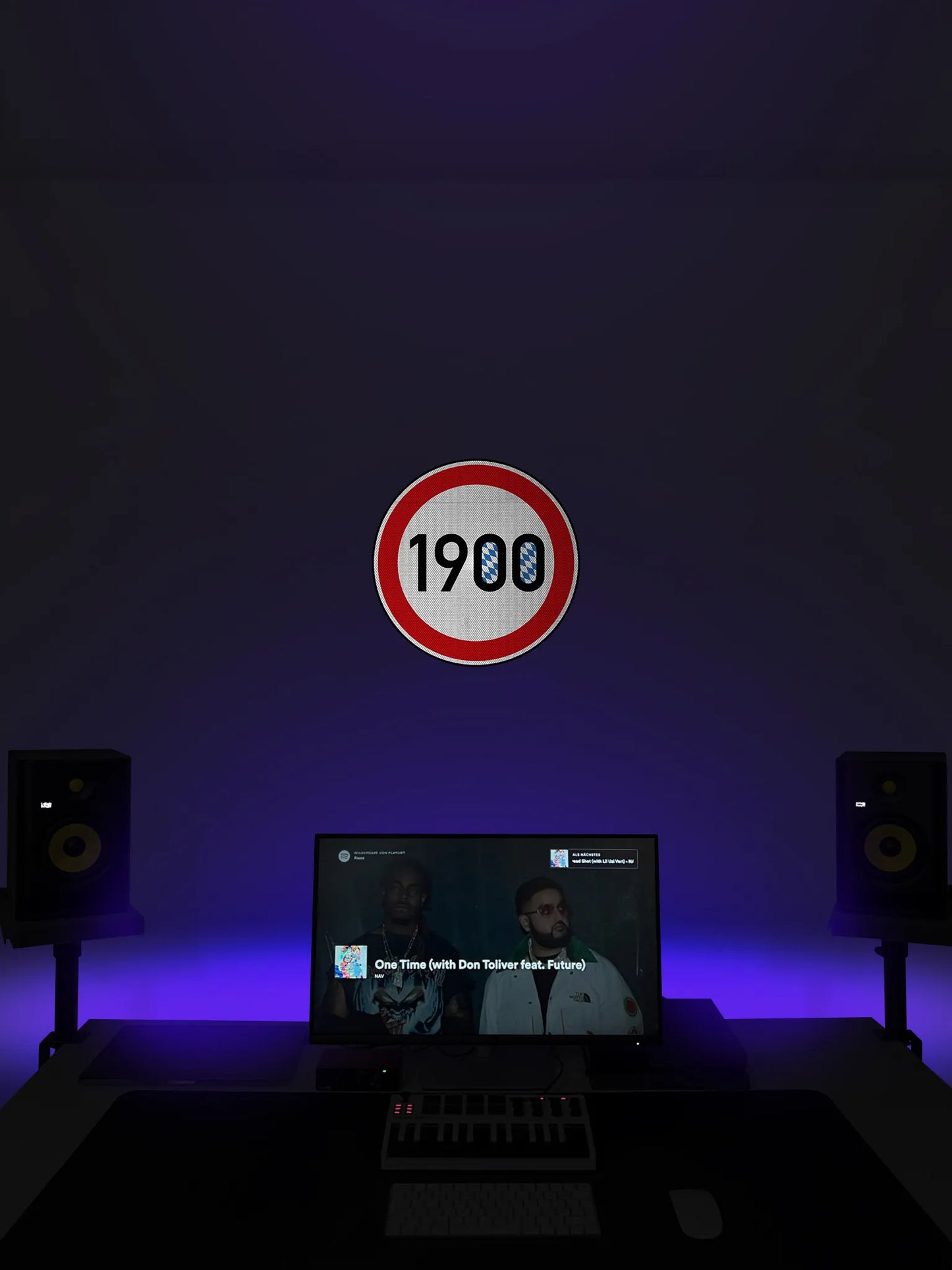 Tempolimit 1900 (Bayern) Streetsign