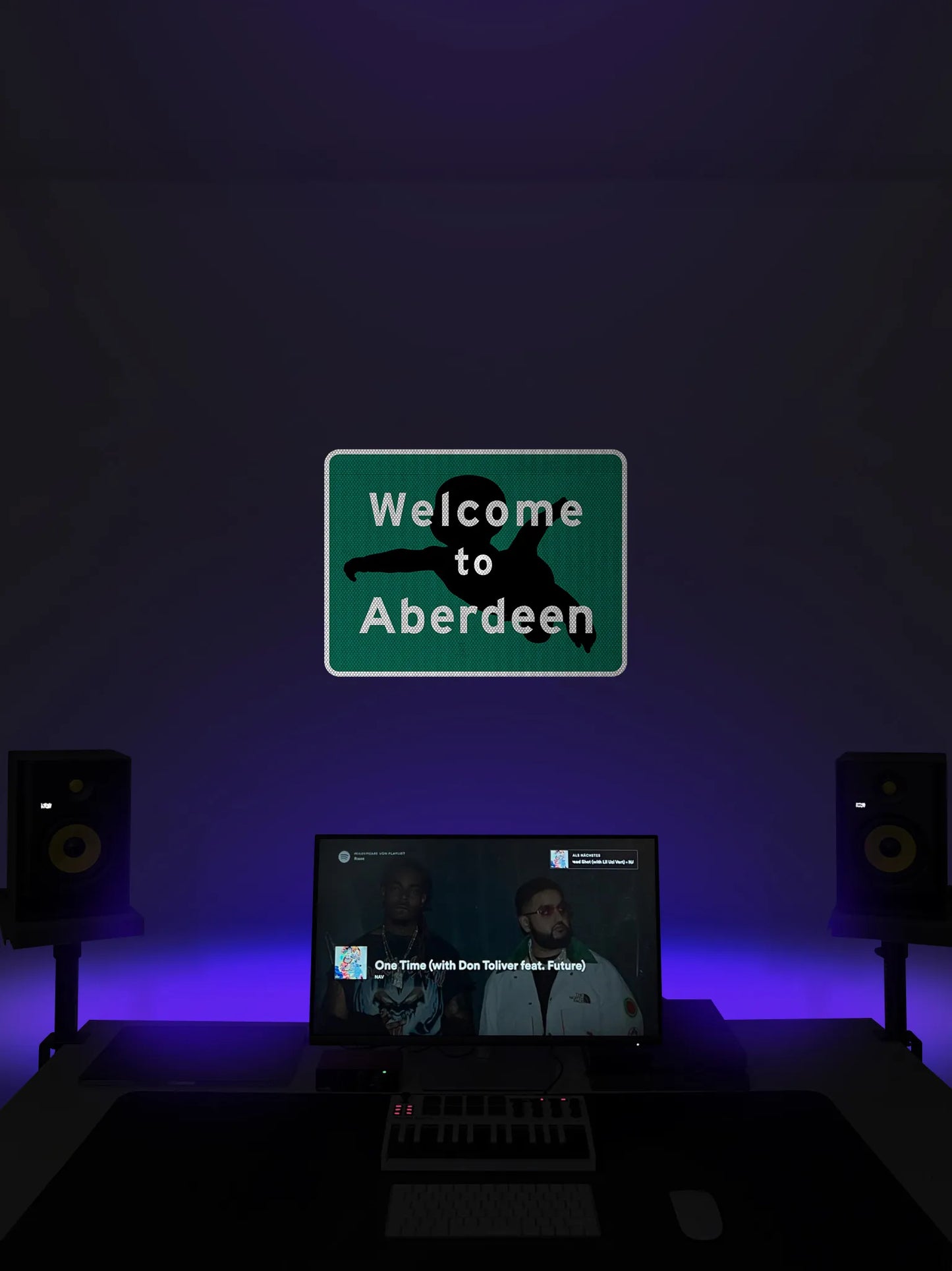 Welcome to Aberdeen Streetsign