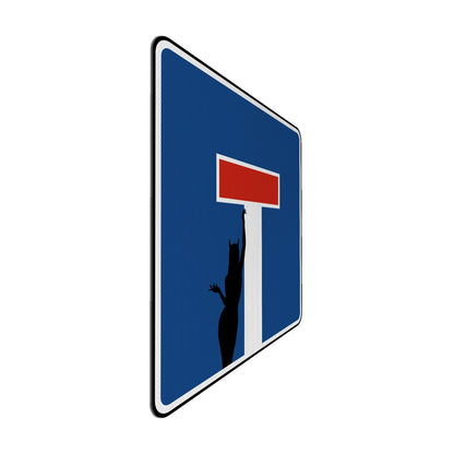 Black Toe Street Sign