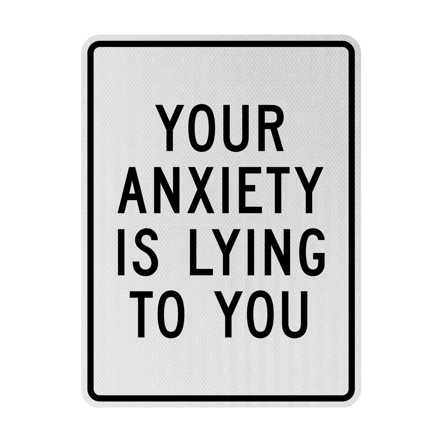 Anxiety Streetsign