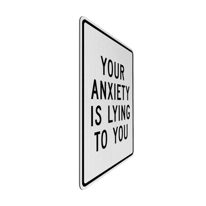 Anxiety Streetsign
