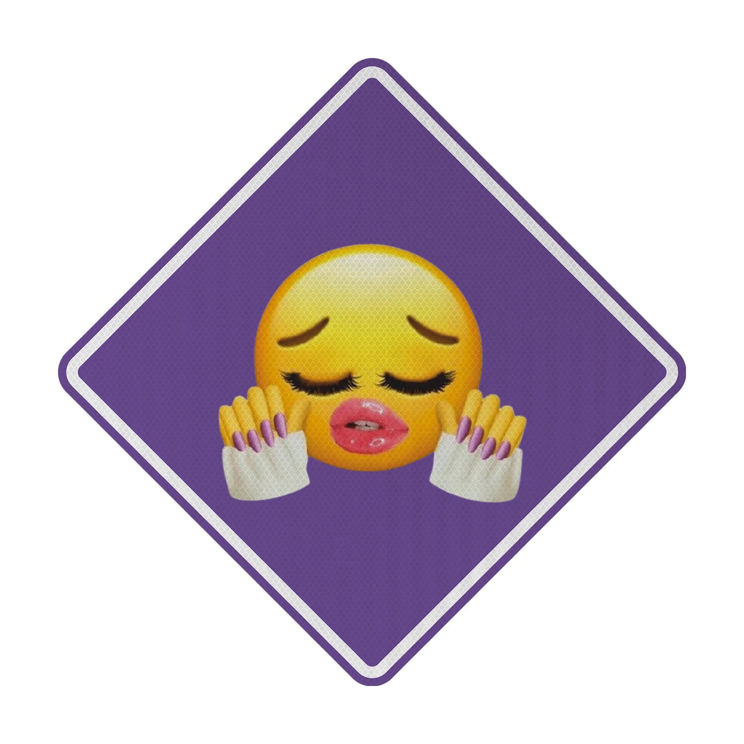 Baddie (Emoji) Streetsign