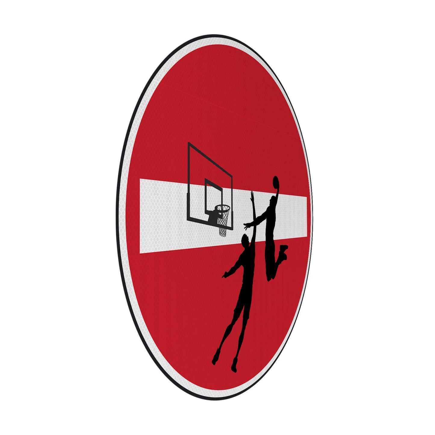 Basketball Dunk Streetsign – Signed