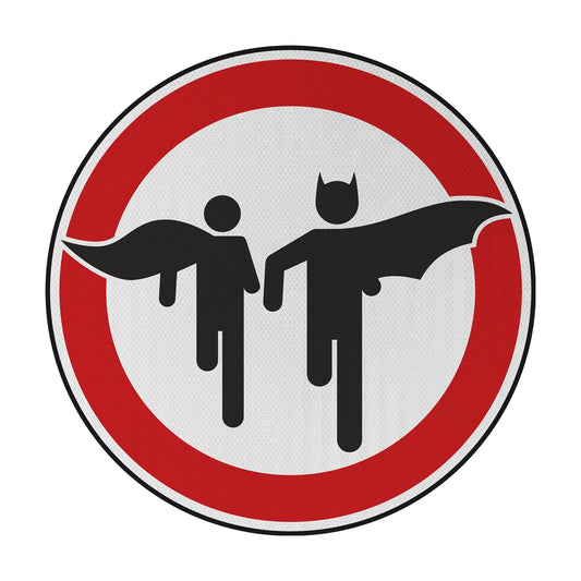 Batman and Robin Streetsign