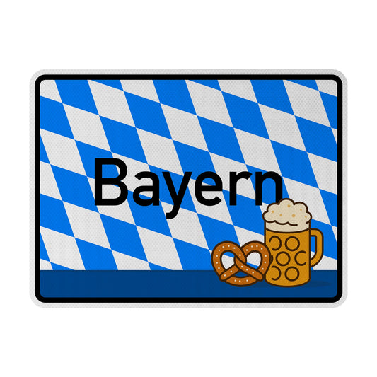 Bayern Streetsign