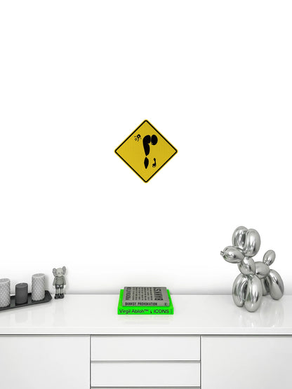 Body print Streetsign