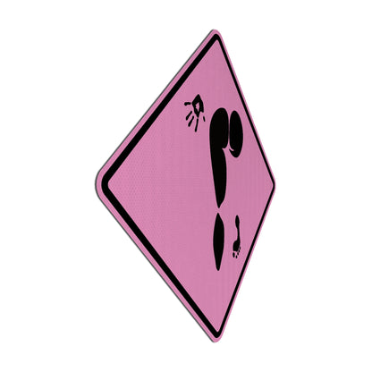 Body print (rosa) Streetsign