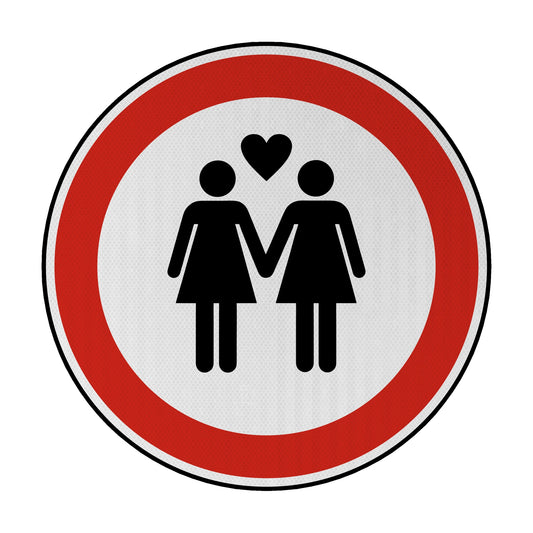 No Dancing Street Sign