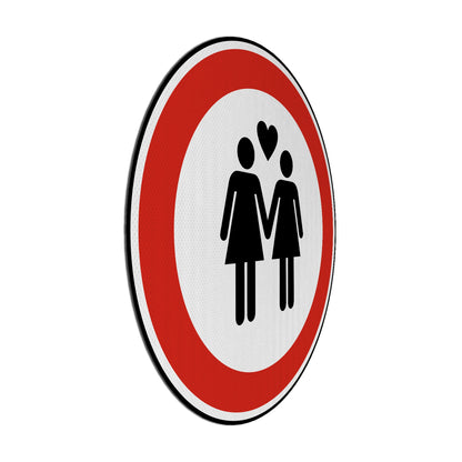 Couple (wlw) Streetsign