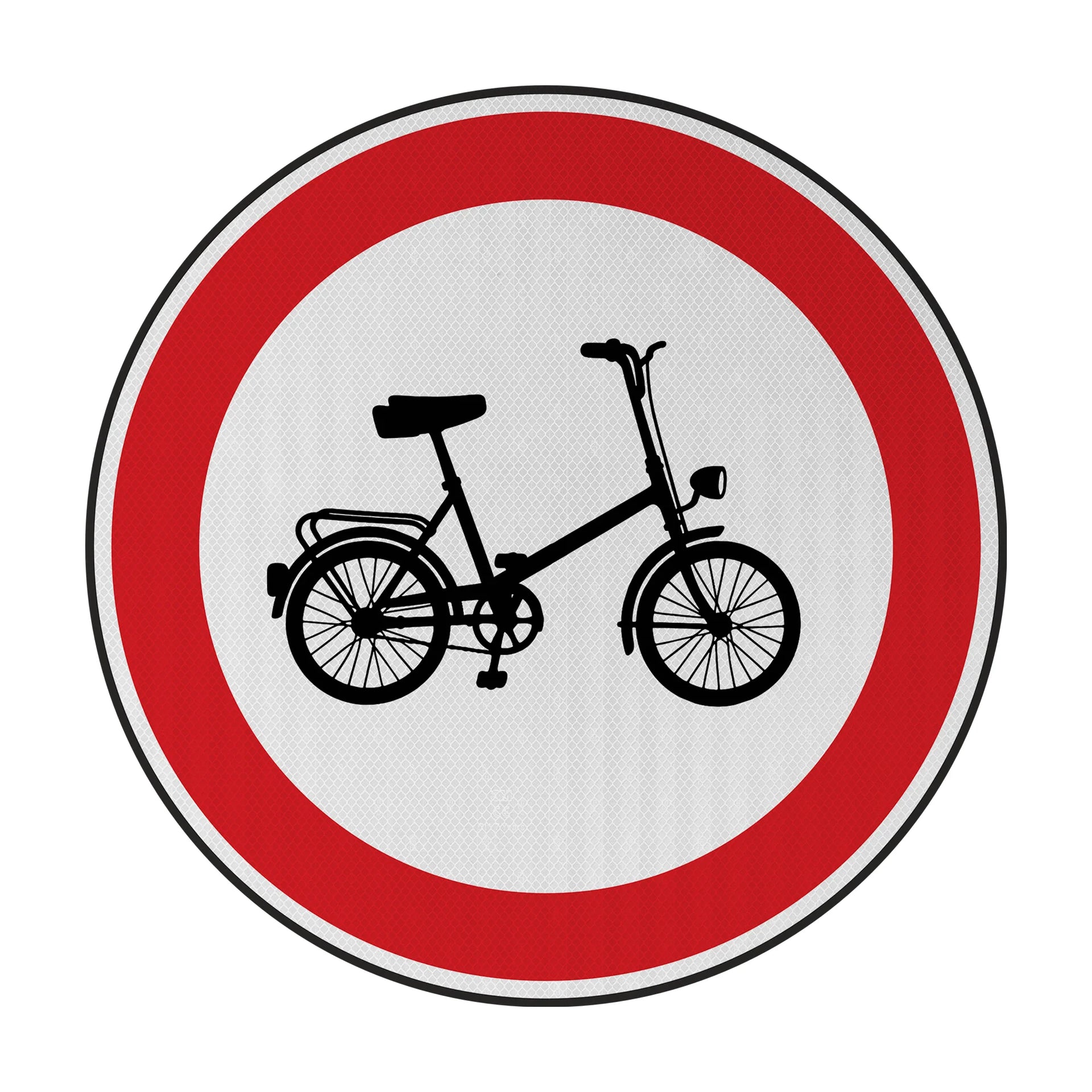 klapprad aufkleber DDR Klapprad Streetsign – Signed