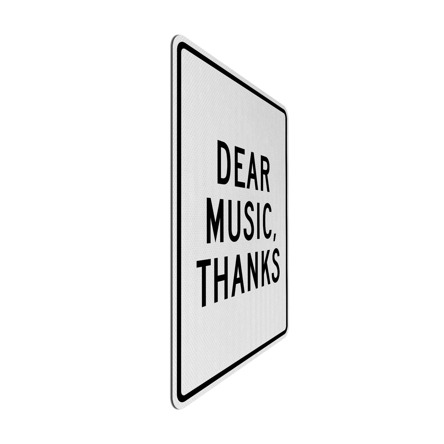 Dear Music Streetsign