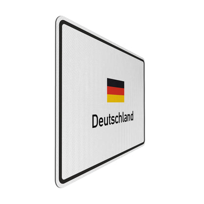 Deutschland Streetsign