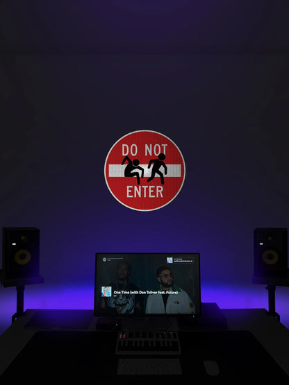 Bad Habits Street Sign