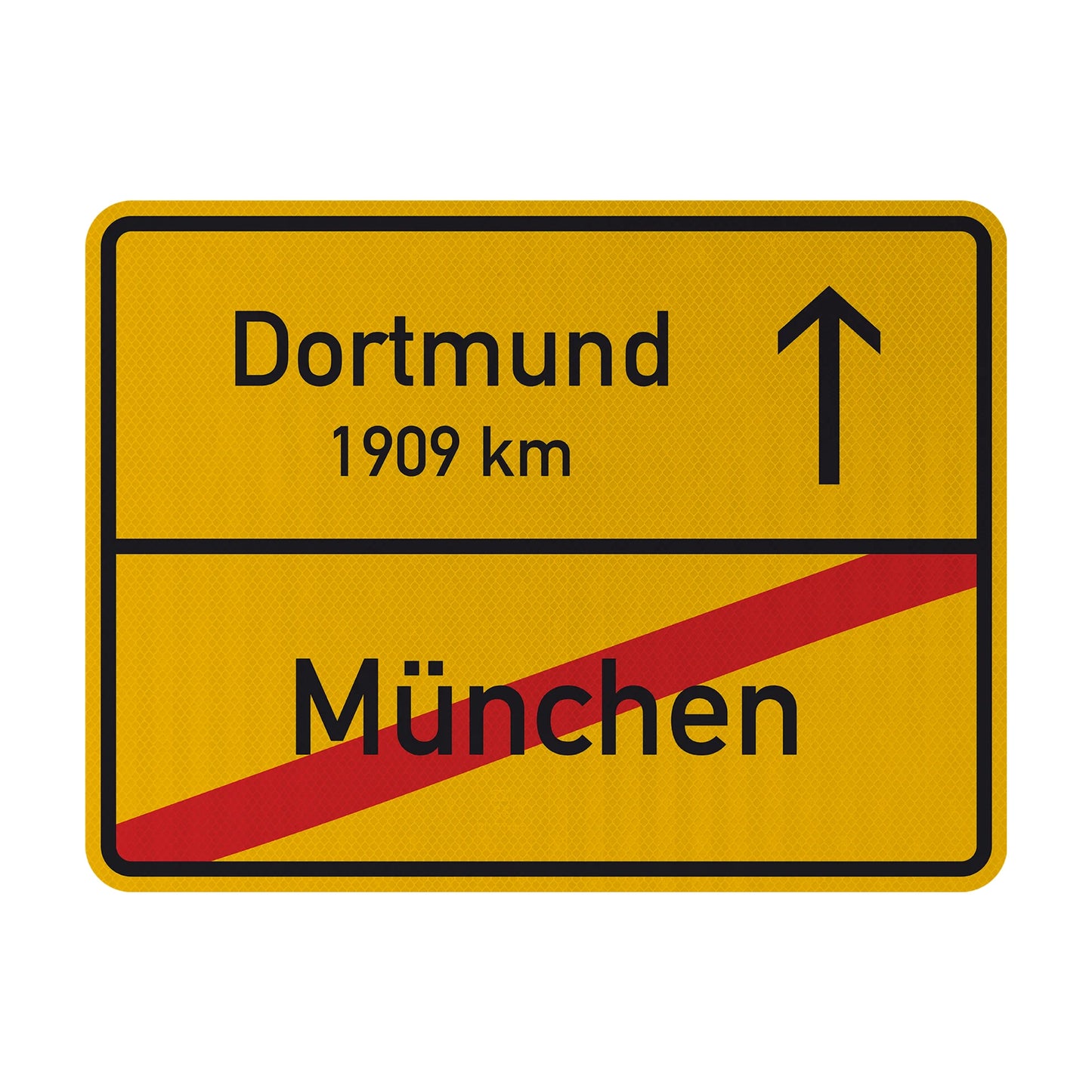 München X/ Dortmund Streetsign