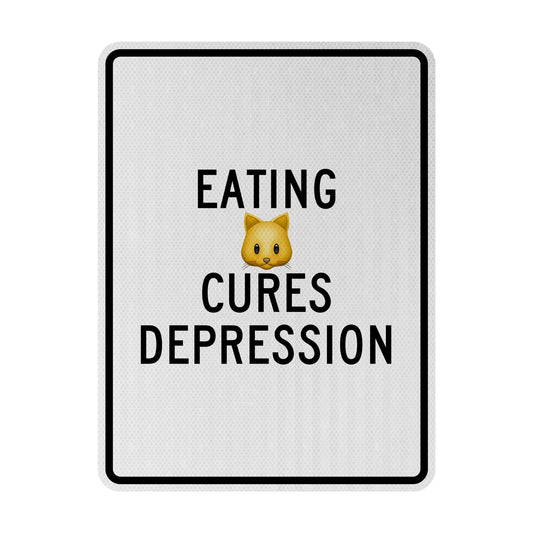 Eating 🐱 Streetsign