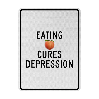 Eating 🍑 Streetsign
