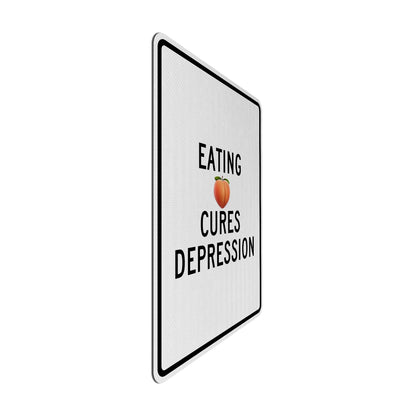 Eating 🍑 Streetsign
