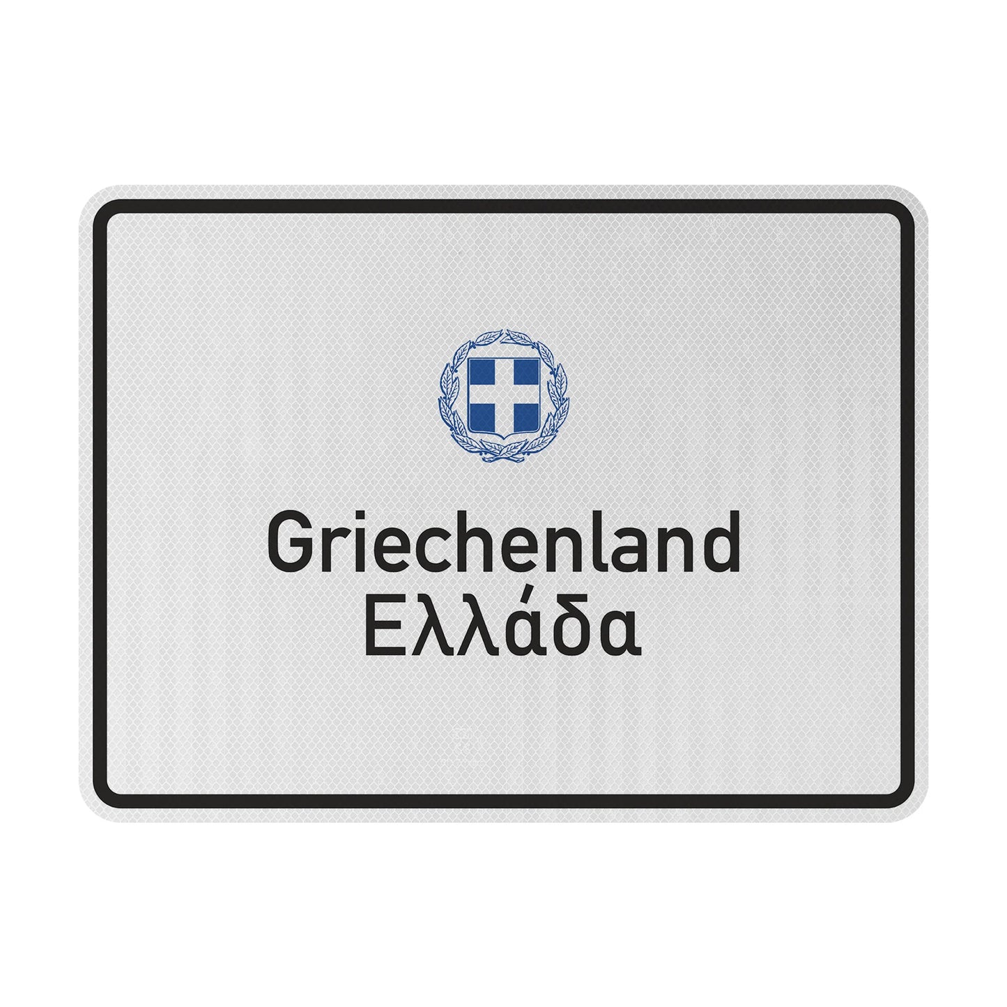 Griechenland Streetsign