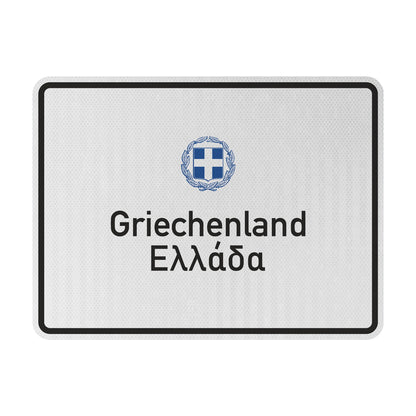 Griechenland Streetsign