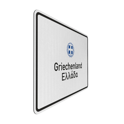 Griechenland Streetsign