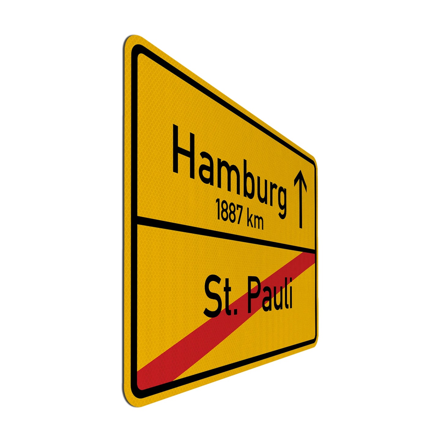 St. Pauli X/ Hamburg Streetsign