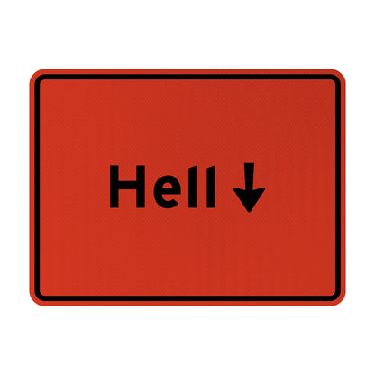 Hell Streetsign