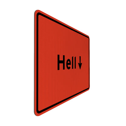 Hell Streetsign