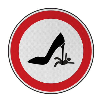High Heel Streetsign