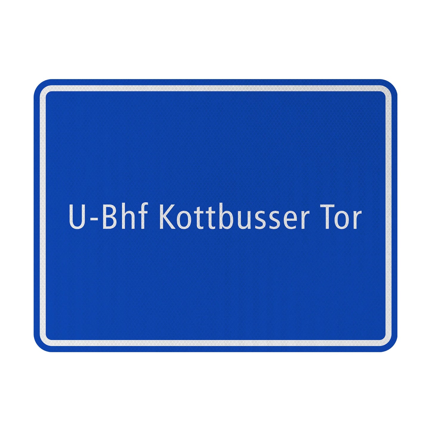 Mehringdamm subway station street sign