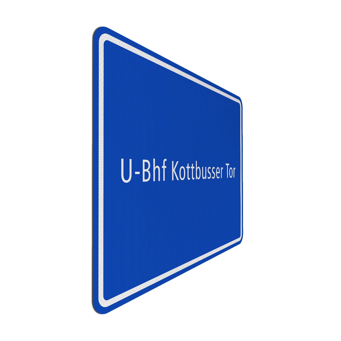 Mehringdamm subway station street sign