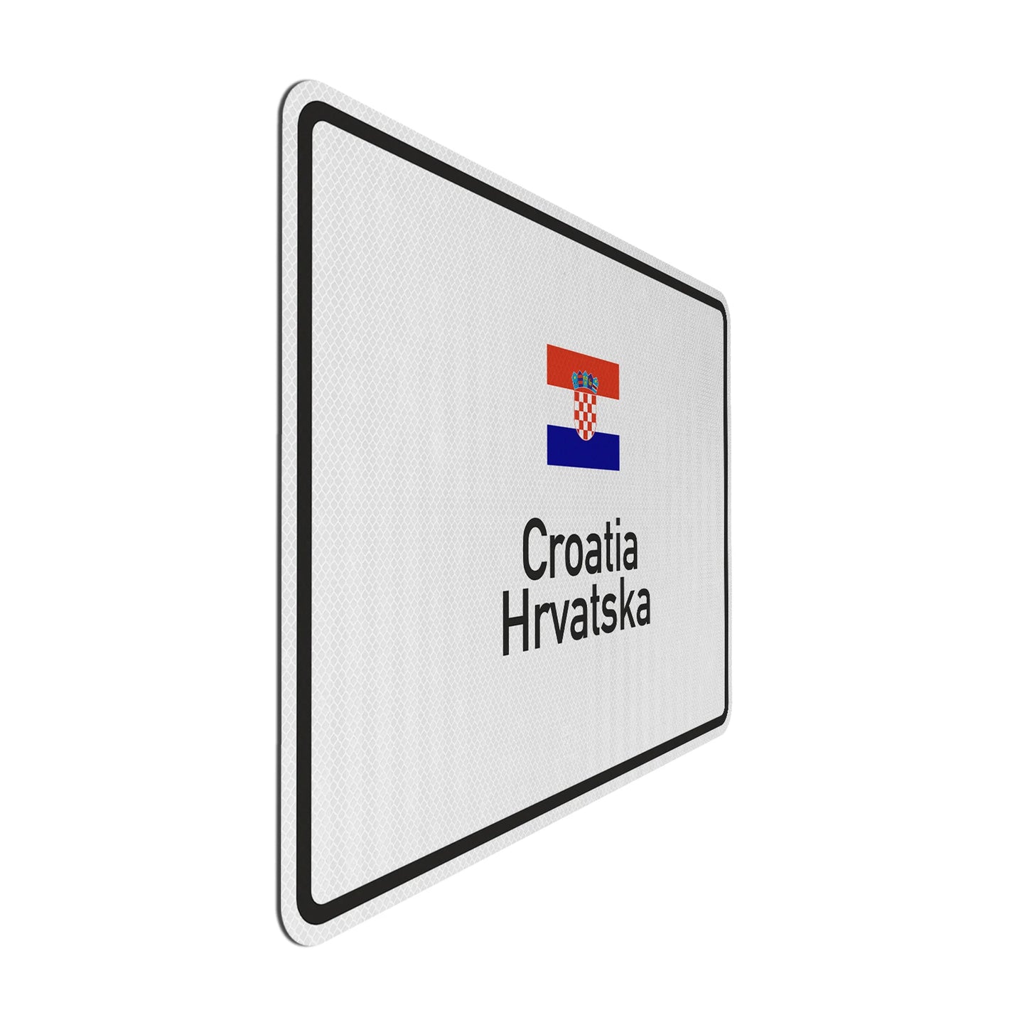 Croatia Streetsign
