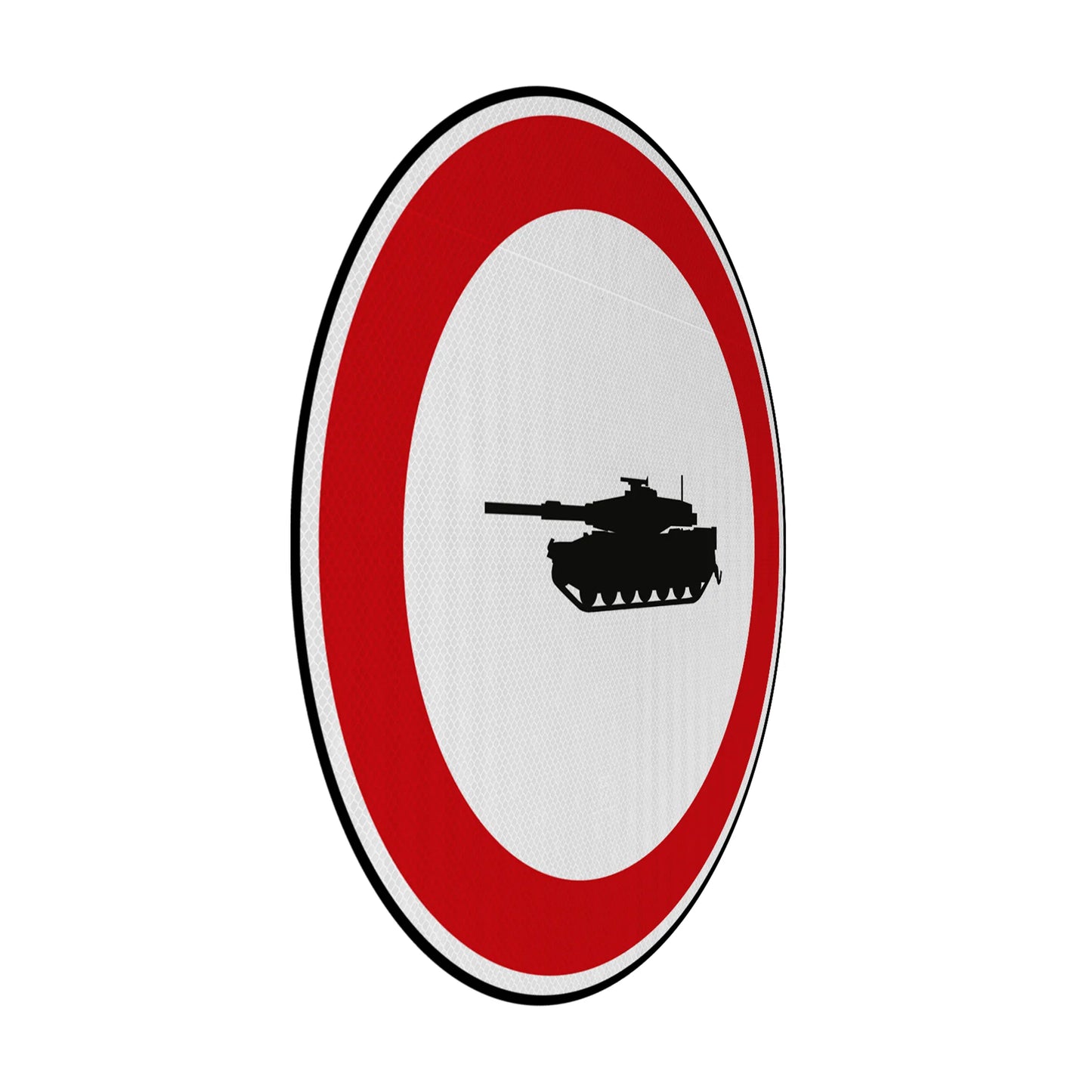 Leopard 2 Streetsign – Signed