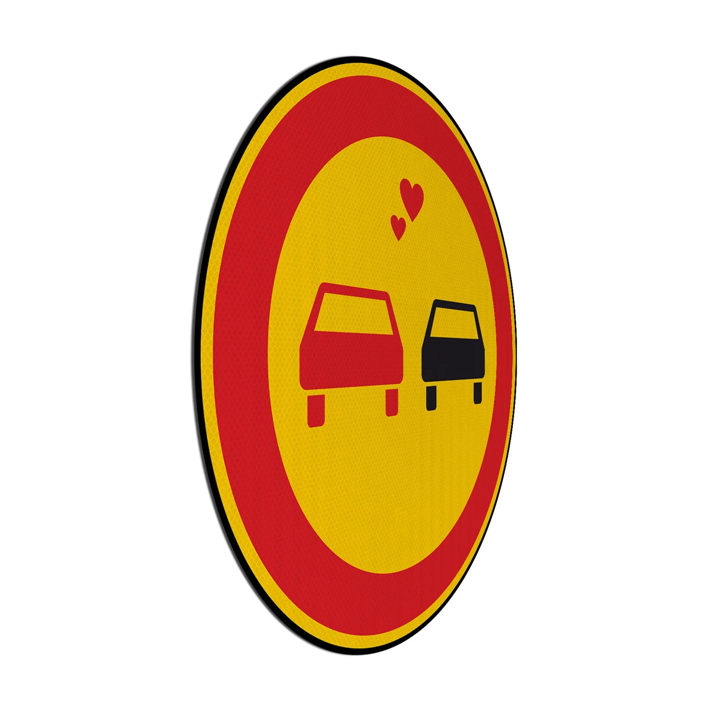 Loving cars Streetsign