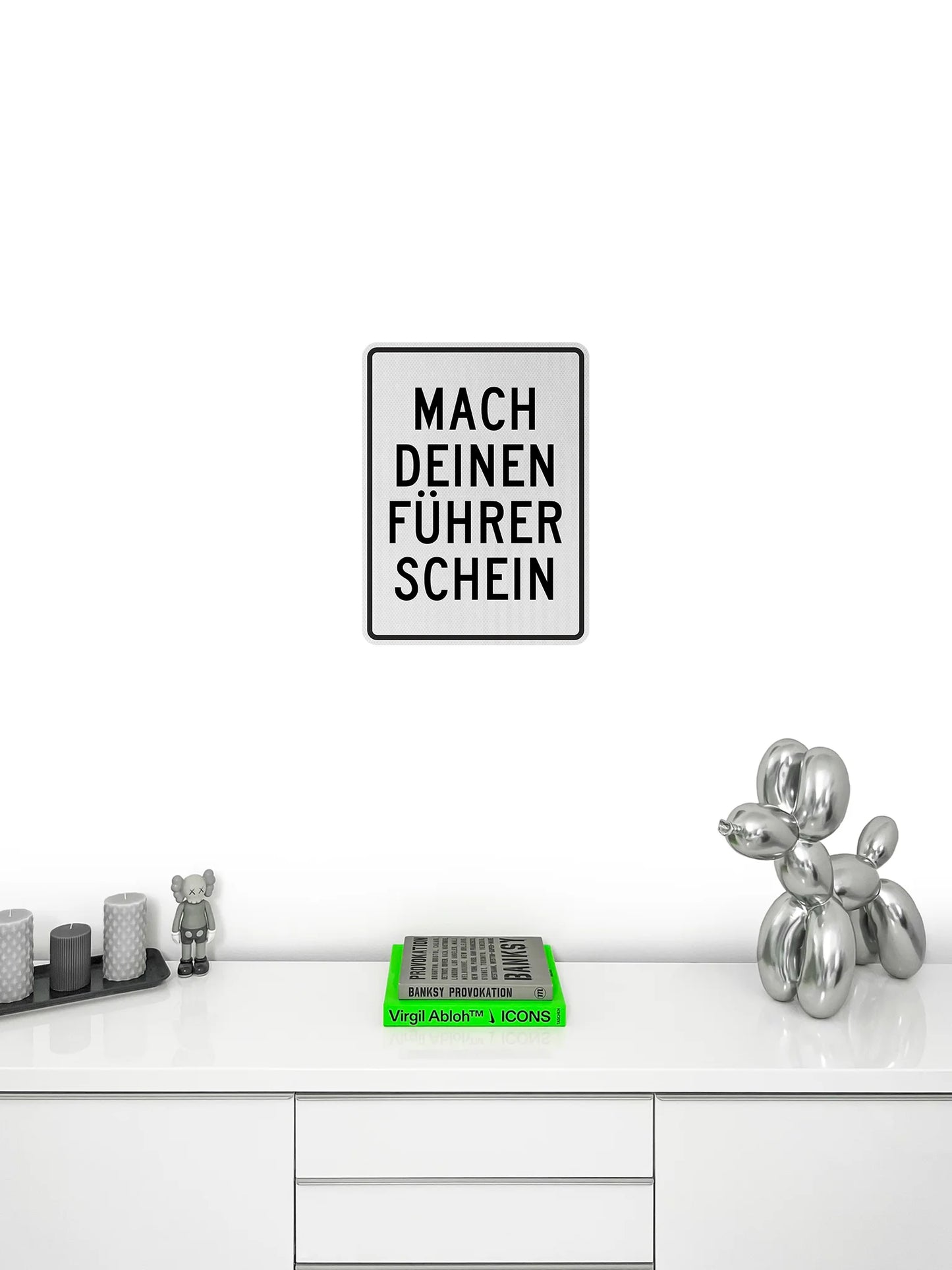 Get your driver's license Streetsign