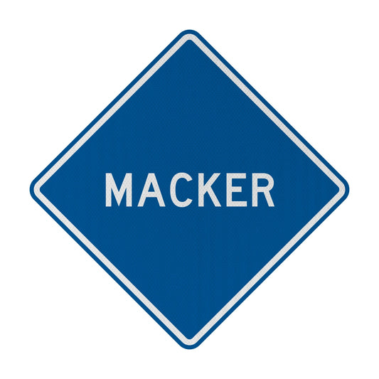 Macker Streetsign