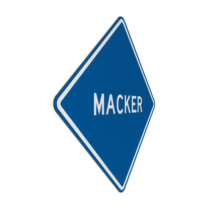 Macker Streetsign