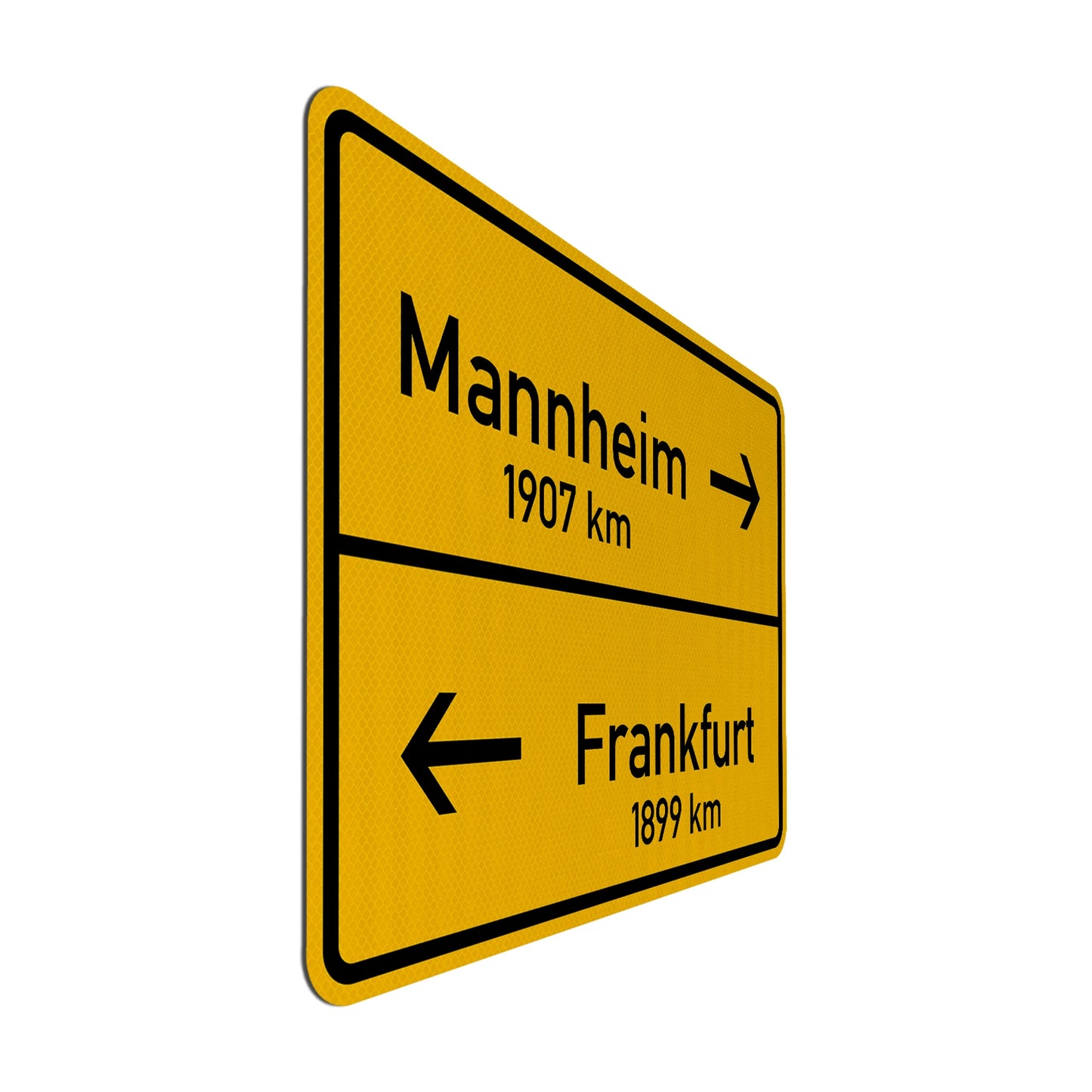 Mannheim/Frankfurt Streetsign