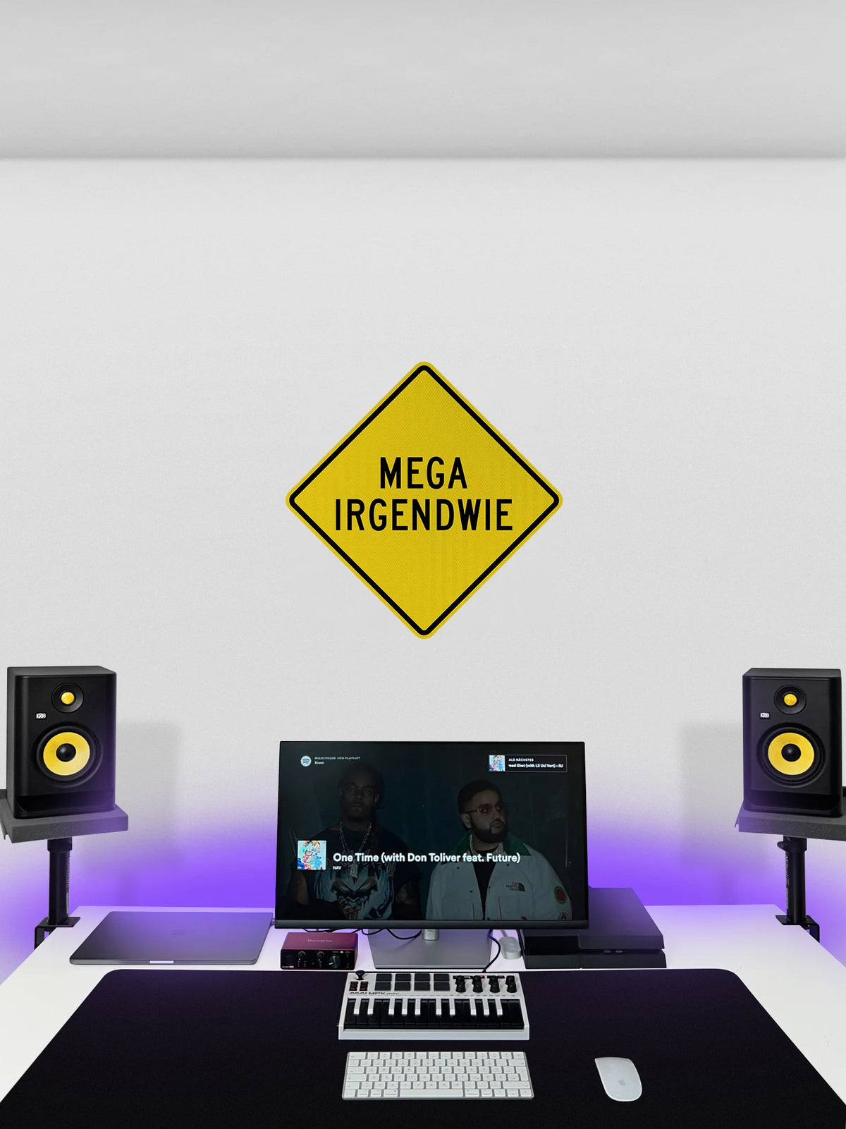 Mega irgendwie Streetsign