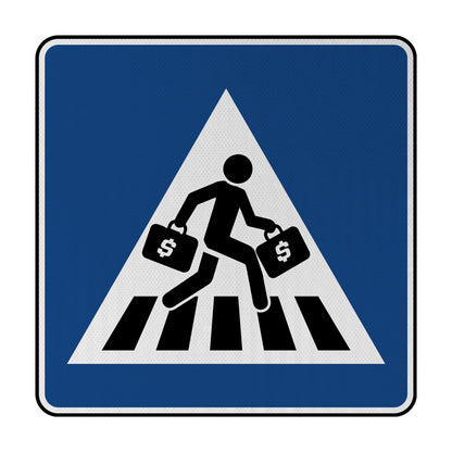 Moneywalk Streetsign